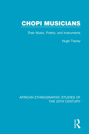 Cover of Chopi Musicians