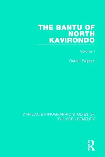 Cover of The Bantu of North Kavirondo