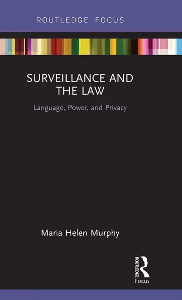 Cover of Surveillance and the Law