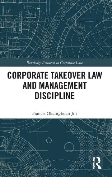 Cover of Corporate Takeover Law and Management Discipline
