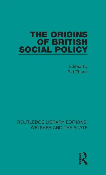 Cover of The Origins of British Social Policy
