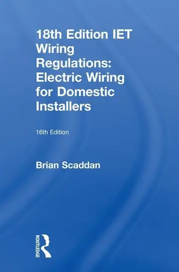 Cover of IET Wiring Regulations