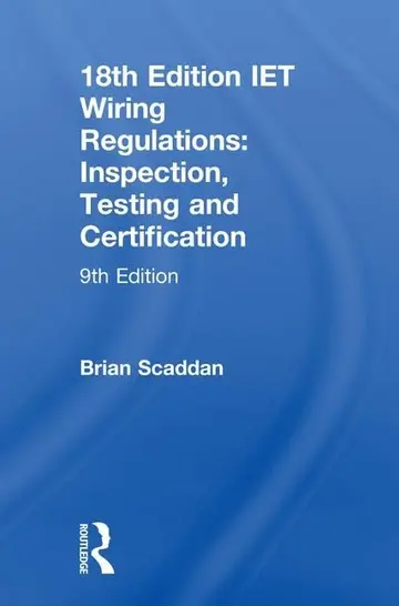 Cover of IET Wiring Regulations