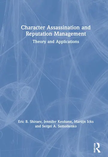 Cover of Character Assassination and Reputation Management