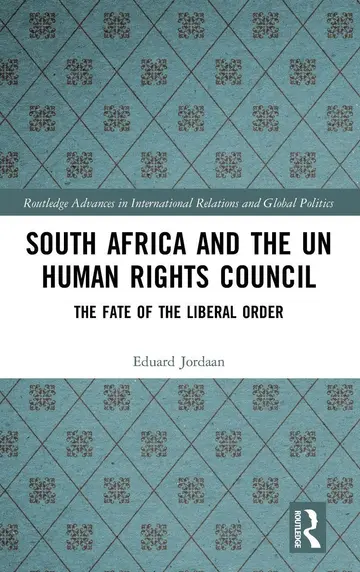 Cover of South Africa and the Un Human Rights Council