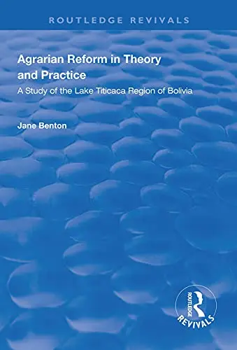 Cover of Agrarian Reform in Theory and Practice