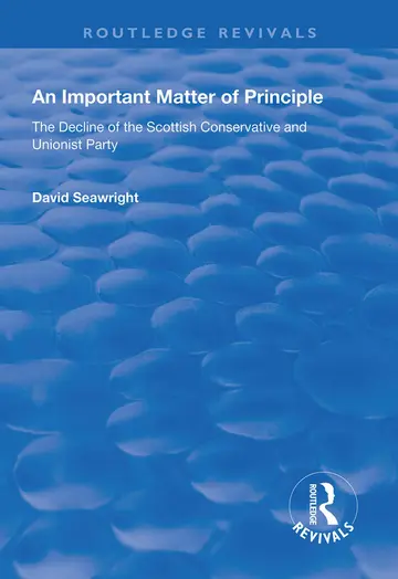 Cover of An Important Matter of Principle