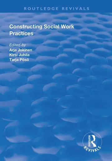 Cover of Constructing Social Work Practices