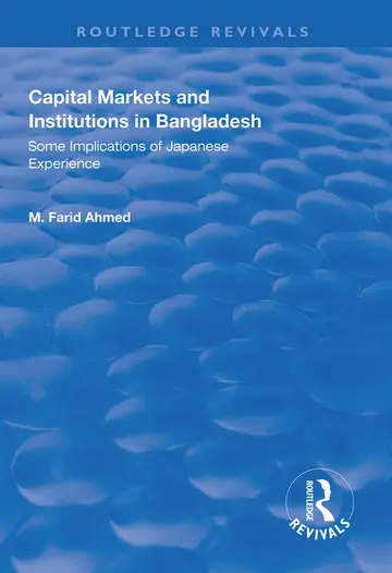 Cover of Capital Markets and Institutions in Bangladesh