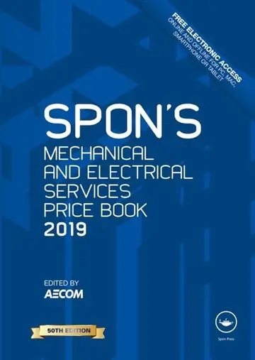 Cover of Spon's Mechanical and Electrical Services Price Book 2019