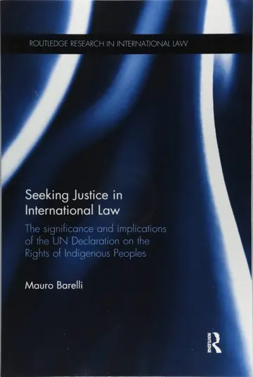 Cover of Seeking Justice in International Law