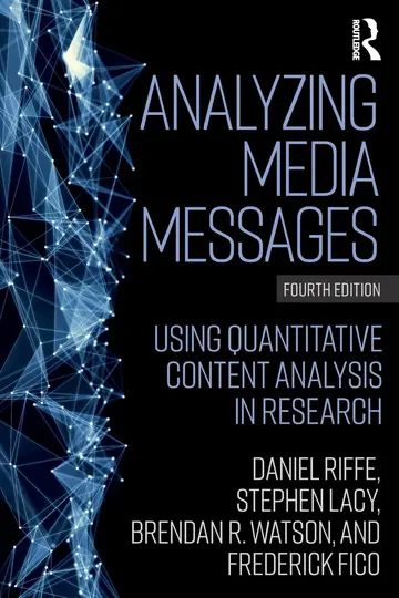 Cover of Analyzing Media Messages Using Quantitative Content Analysis in Research 4Ed (Pb 2019)