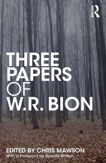 Cover of Three Papers of W. R. Bion