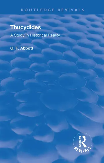 Cover of Thucydides