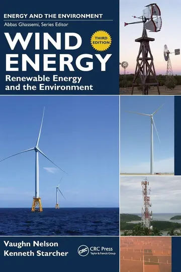 Cover of Wind Energy Renewable Energy and the Environment 3Ed