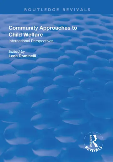 Cover of Community Approaches to Child Welfare