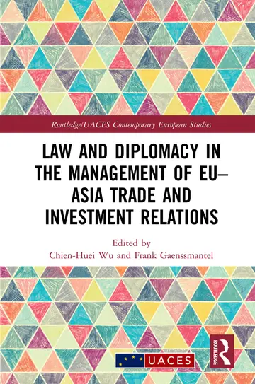Cover of Law and Diplomacy in the Management of Eu-Asia Trade and Investment Relations