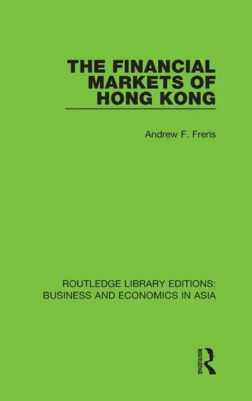 Cover of The Financial Markets of Hong Kong