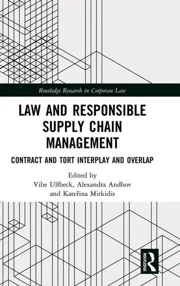 Cover of Law and Responsible Supply Chain Management