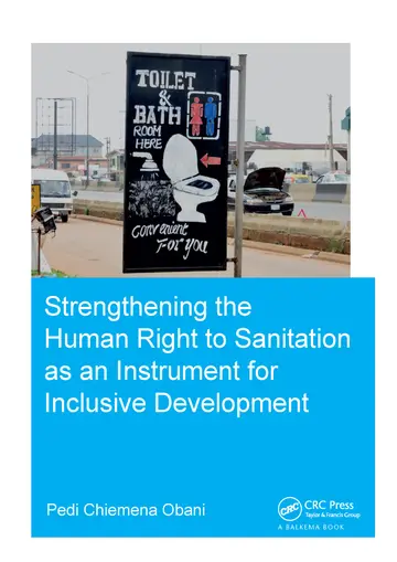 Cover of Strengthening the Human Right to Sanitation as an Instrument for Inclusive Development