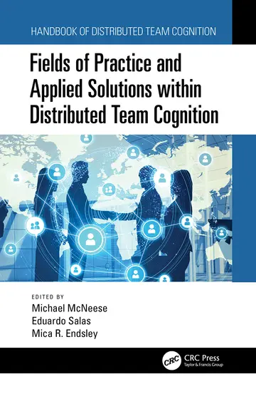 Cover of Fields of Practice and Applied Solutions within Distributed Team Cognition