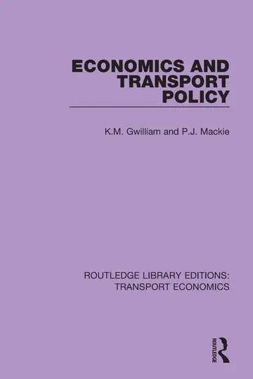 Cover of Economics and Transport Policy