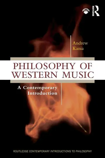 Cover of Philosophy of Western Music