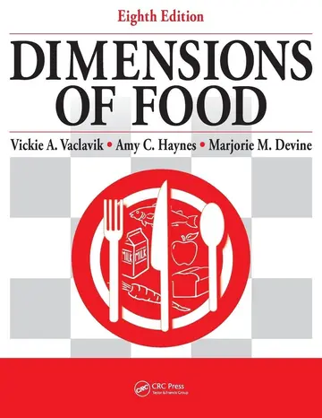 Cover of Dimensions of Food, Eighth Edition