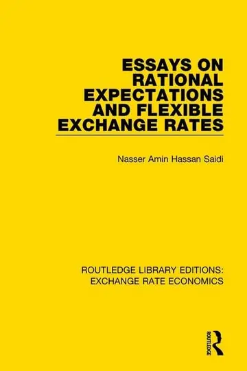 Cover of Essays on Rational Expectations and Flexible Exchange Rates