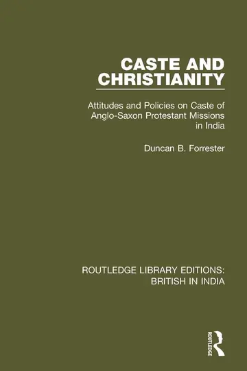Cover of Caste and Christianity