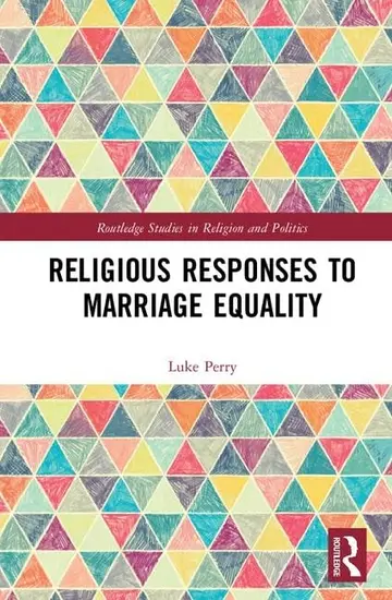 Cover of Religious Responses to Marriage Equality