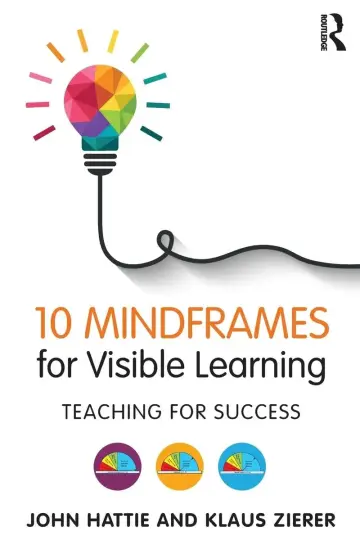 Cover of 10 Mindframes for Visible Learning