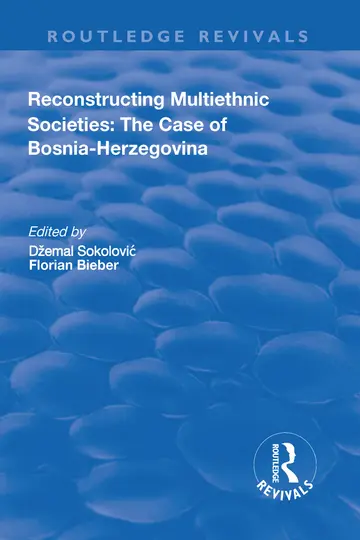 Cover of Reconstructing Multiethnic Societies