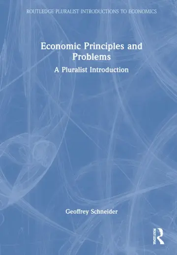 Cover of Economic Principles and Problems
