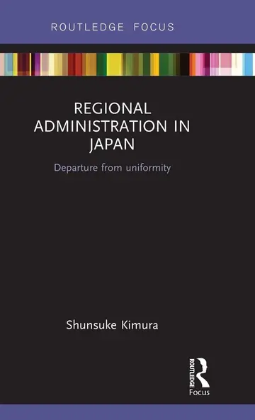 Cover of Regional Administration in Japan