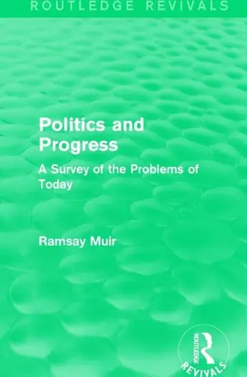 Cover of Politics and Progress