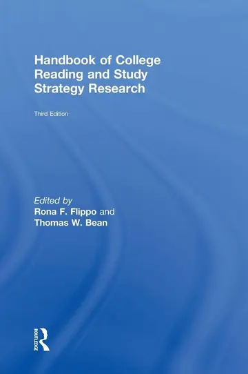 Cover of Handbook of College Reading and Study Strategy Research