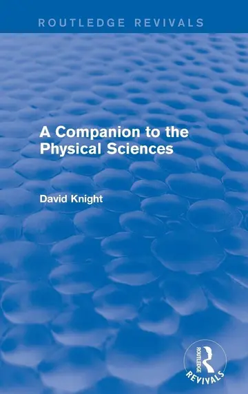 Cover of A Companion to the Physical Sciences