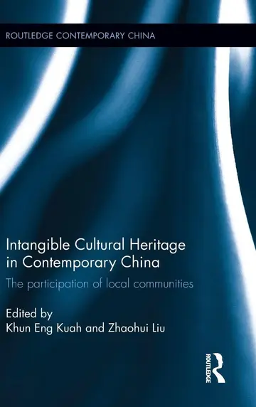 Cover of Intangible Cultural Heritage in Contemporary China
