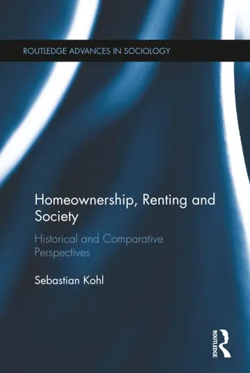 Cover of Homeownership, Renting and Society