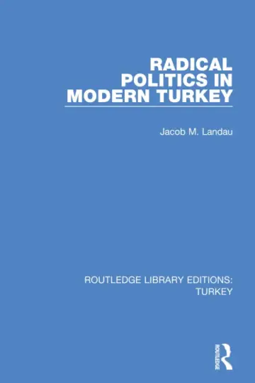 Cover of Radical Politics in Modern Turkey