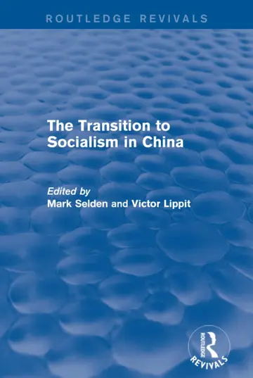 Cover of The Transition to Socialism in China