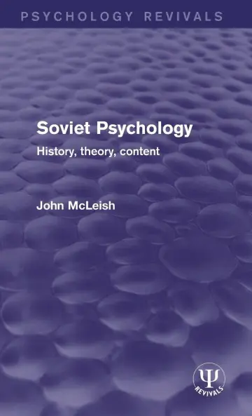 Cover of Soviet Psychology