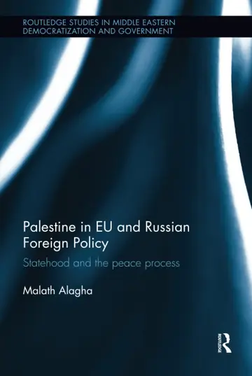 Cover of Palestine in EU and Russian Foreign Policy