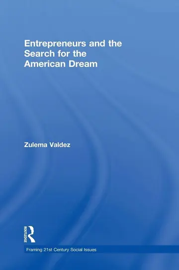 Cover of Entrepreneurs and the Search for the American Dream