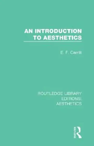 Cover of An Introduction to Aesthetics