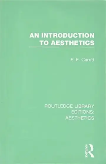 Cover of An Introduction to Aesthetics
