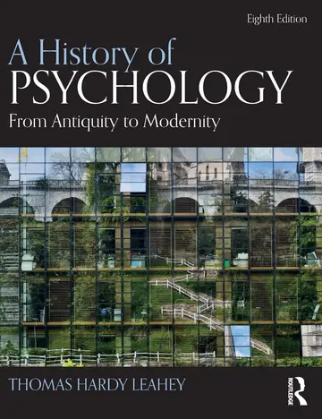 Cover of A History of Psychology