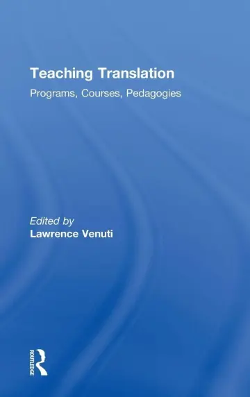 Cover of Teaching Translation