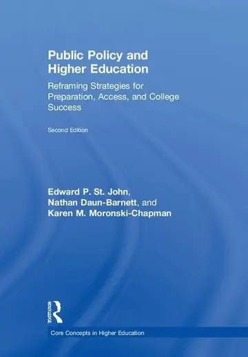Cover of Public Policy and Higher Education